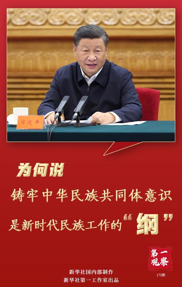 **觀察丨為何說鑄牢中華民族共同體意識是新時(shí)代民族工作的“綱”？